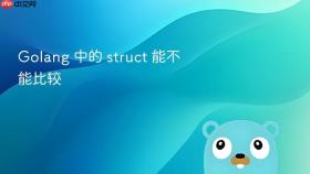 golang 中的 struct 能不能比较