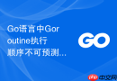 Go语言中Goroutine执行顺序不可预测：理解调度不确定性与避免依赖