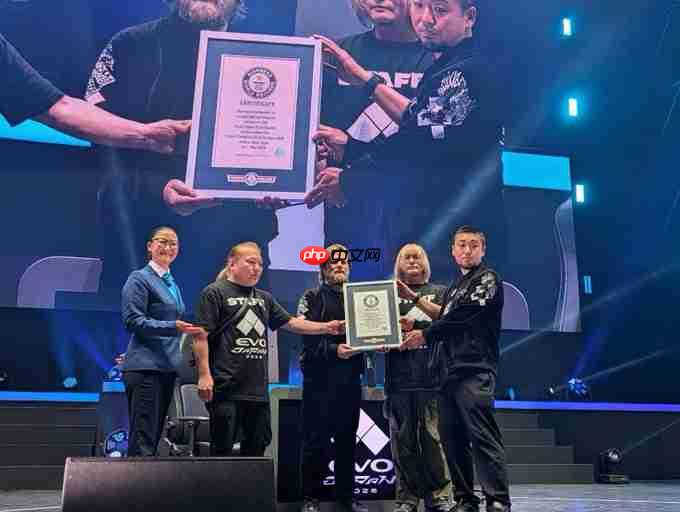 EVO Japan 2026《街霸6》创新吉尼斯记录 7168名玩家参赛