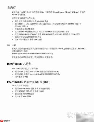 Intel D850EMV2主板指南