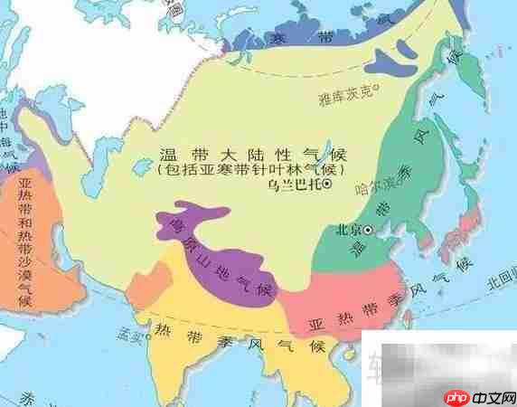 亚洲气候特点解析