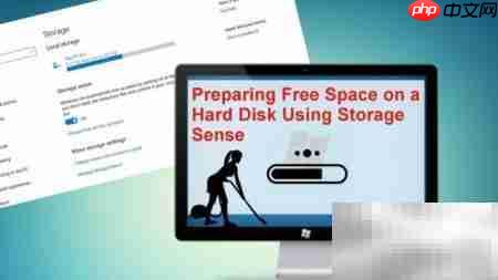 用Storage Sense自动清理磁盘
