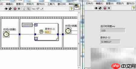 LabVIEW定时与时间计数