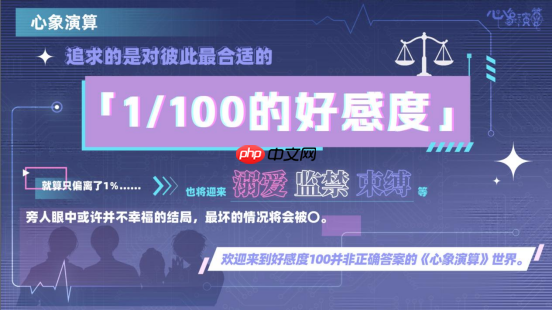 沉浸式恋爱视觉小说游戏《心象演算》剧情将以全语音形式实装!