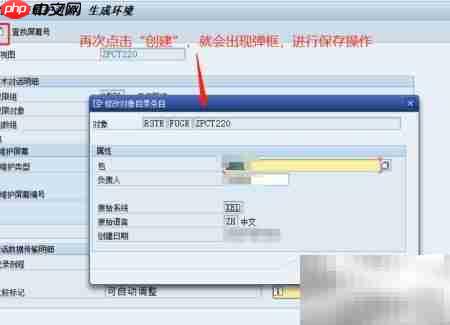 SAP数据库表维护配置