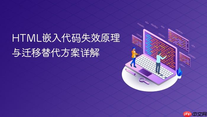 HTML嵌入代码失效原理与迁移替代方案详解