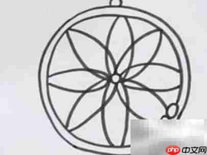 捕梦网简笔画教程