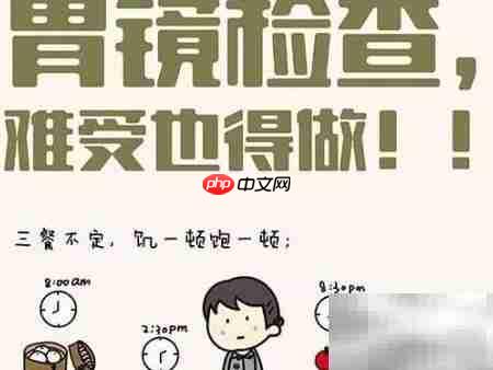 胃镜检查全过程揭秘