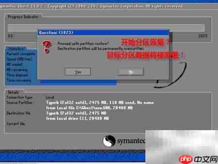 DOS版Ghost系统备份还原