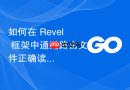 如何在 Revel 框架中通过路由文件正确读取 URL 查询参数