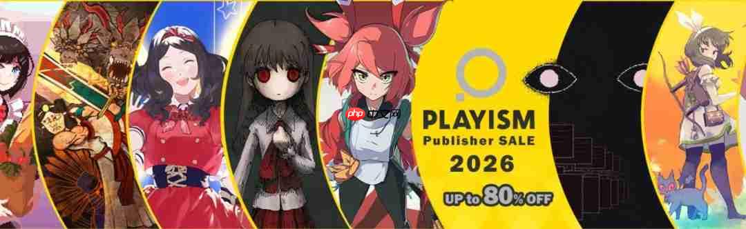 PLAYISM开启Steam发行商特卖 优惠高达80%!