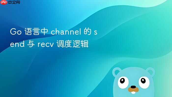 go 语言中 channel 的 send 与 recv 调度逻辑