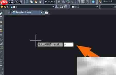 中望CAD2020角度标注方法