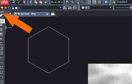 中望CAD2020角度标注方法