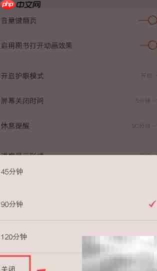 vivo电子书关闭休息提醒方法