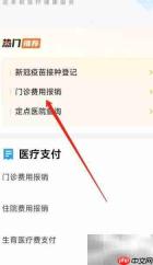 鄂汇办门诊报销申请指南