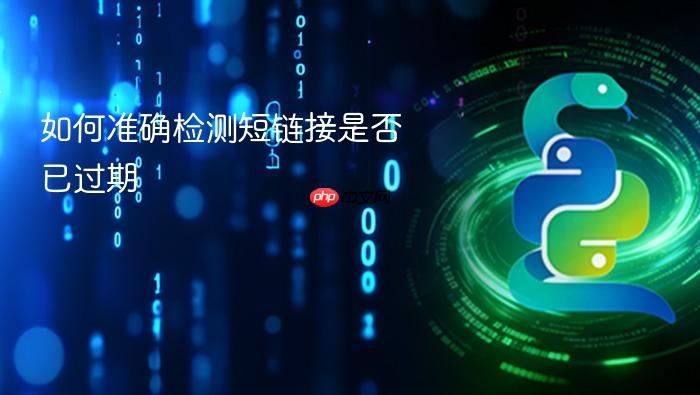 如何准确检测短链接是否已过期
