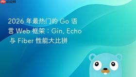 2026 年最热门的 Go 语言 Web 框架：Gin, Echo 与 Fiber 性能大比拼