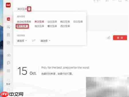 有道词典德语翻译方法