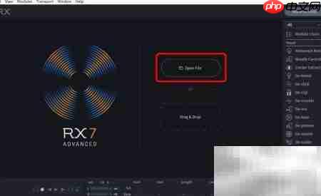 iZotope RX去人声做伴奏