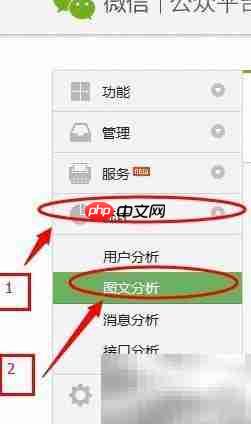 微信订阅号图文分析查看指南