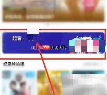 如何进入哔哩哔哩放映室