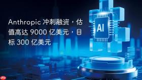 anthropic 冲刺融资，估值高达 9000 亿美元，目标 300 亿美元