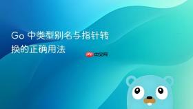 Go 中类型别名与指针转换的正确用法