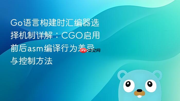 Go语言构建时汇编器选择机制详解:CGO启用前后asm编译行为差异与控制方法