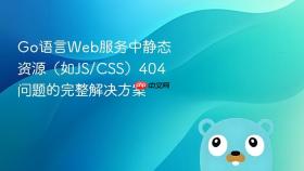 Go语言Web服务中静态资源（如JS/CSS）404问题的完整解决方案
