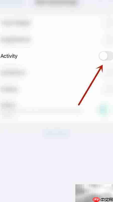 Nutrilio开启Activity指南