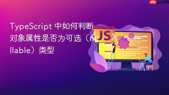 TypeScript 中如何判断对象属性是否为可选(nullable)类型