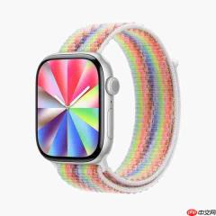 苹果发布 2026 款 Apple Watch 彩虹系列表带及专属表盘