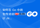 如何在 Go 中跨包传递结构体实例（以 Jenkins 客户端为例）