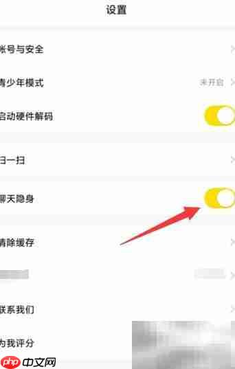 YY聊天隐身设置方法