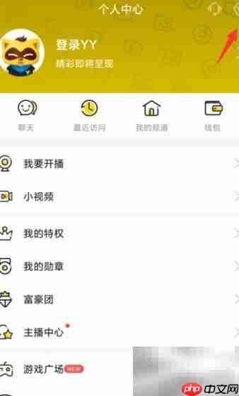 YY聊天隐身设置方法