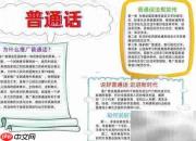 普通话手抄报精彩展示