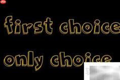 First choice非唯一选择