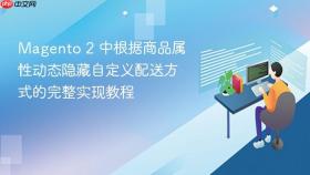 Magento 2 中根据商品属性动态隐藏自定义配送方式的完整实现教程
