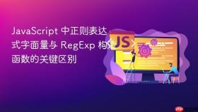 JavaScript 中正则表达式字面量与 RegExp 构造函数的关键区别
