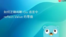 如何正确判断 Go 语言中 reflect.Value 的零值