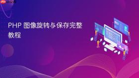 PHP 图像旋转与保存完整教程