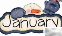 1月20日英文写法
