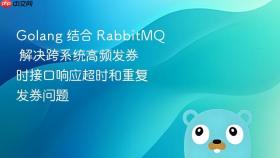 Golang 结合 RabbitMQ 解决跨系统高频发券时接口响应超时和重复发券问题