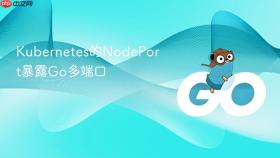 kubernetes的nodeport暴露go多端口