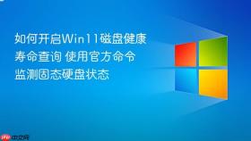 如何开启win11磁盘健康寿命查询 使用官方命令监测固态硬盘状态