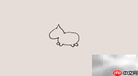 旋转木马绘画教程