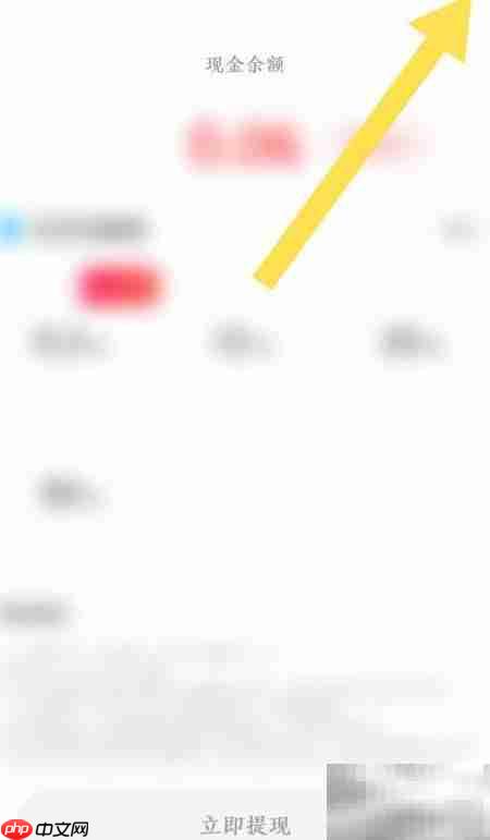 星芽提现记录查看方法
