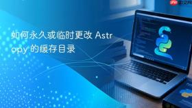 如何永久或临时更改 Astropy 的缓存目录
