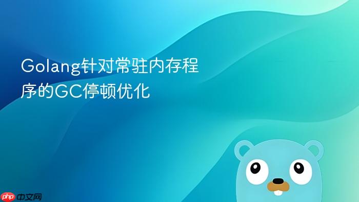 golang针对常驻内存程序的gc停顿优化